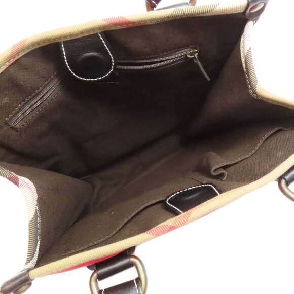 Burberry Nova Check Canvas Handbag for Women BURBERRY - Picture 5 of 16